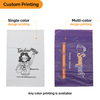Wholesale Matte Black Personalised Poly Mailer Mailing Bags With Custom Logo